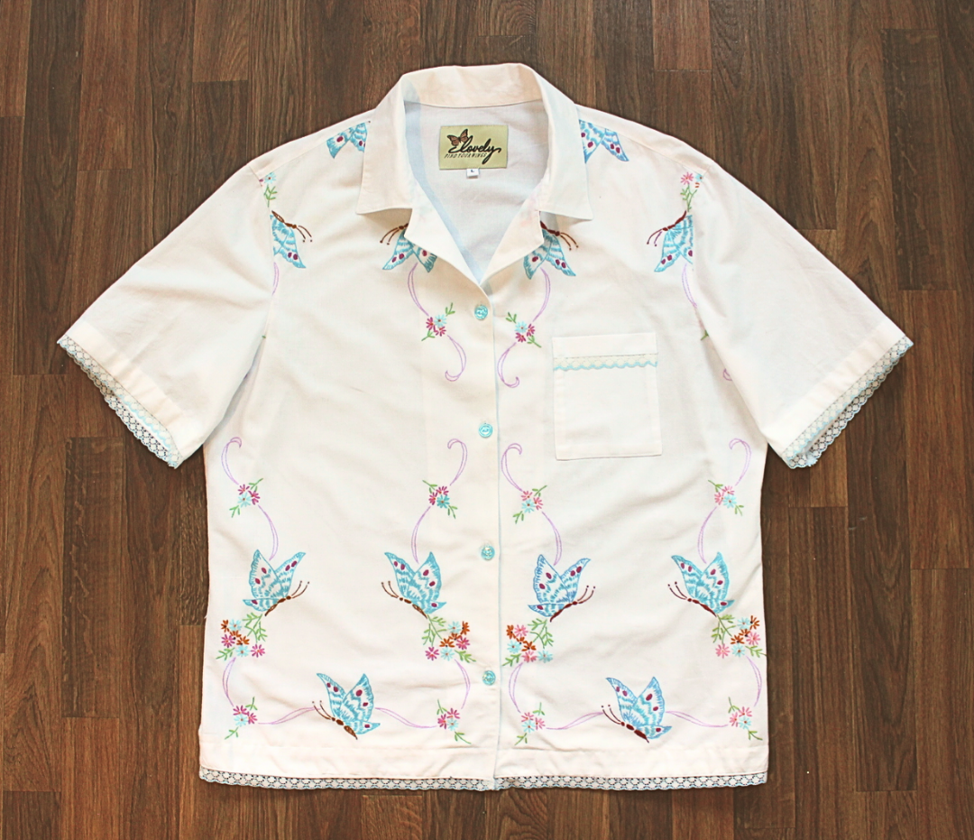 "Blue Adonis" Button Up Shirt