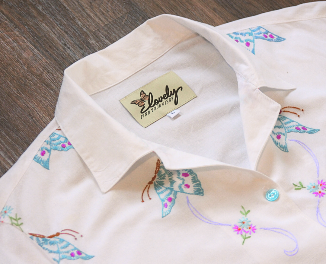 "Blue Adonis" Button Up Shirt